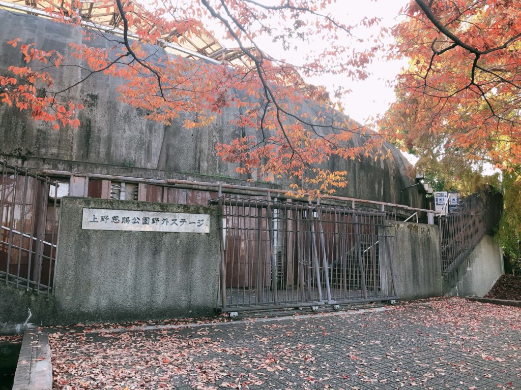 上野公園野外ステージ