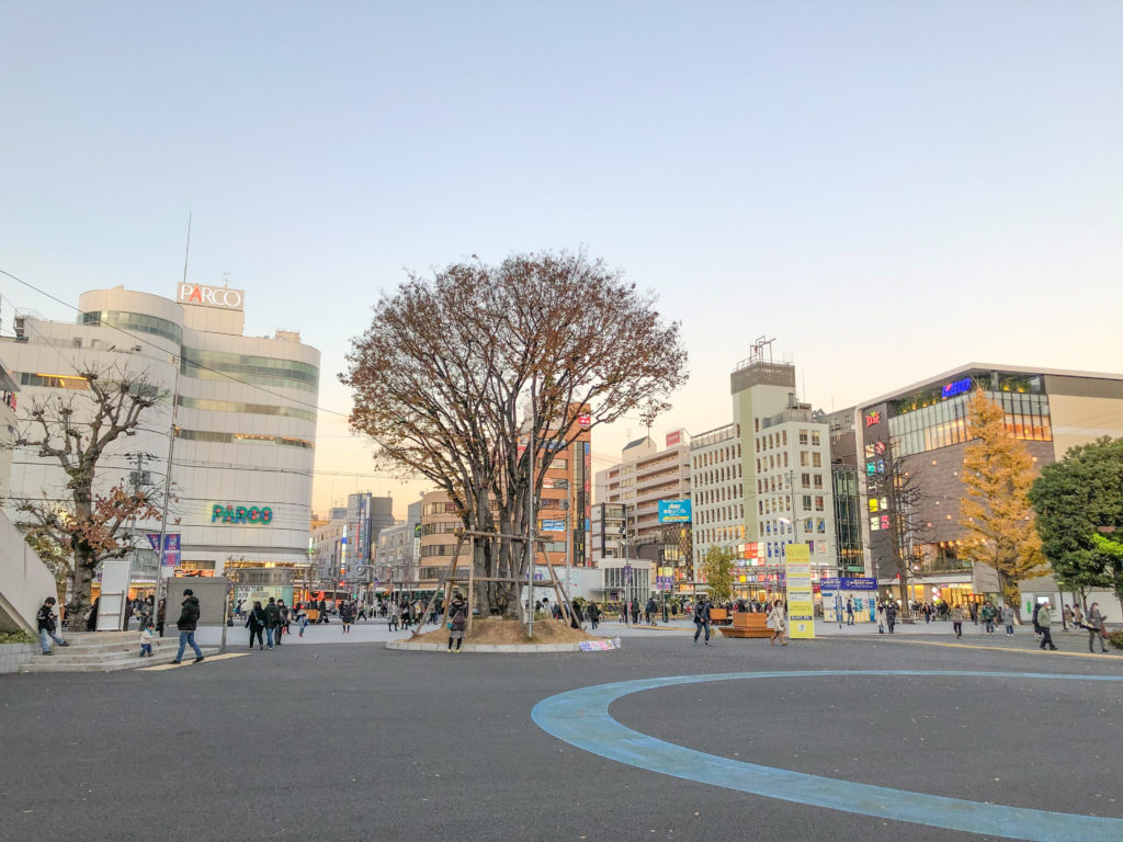 調布駅前広場