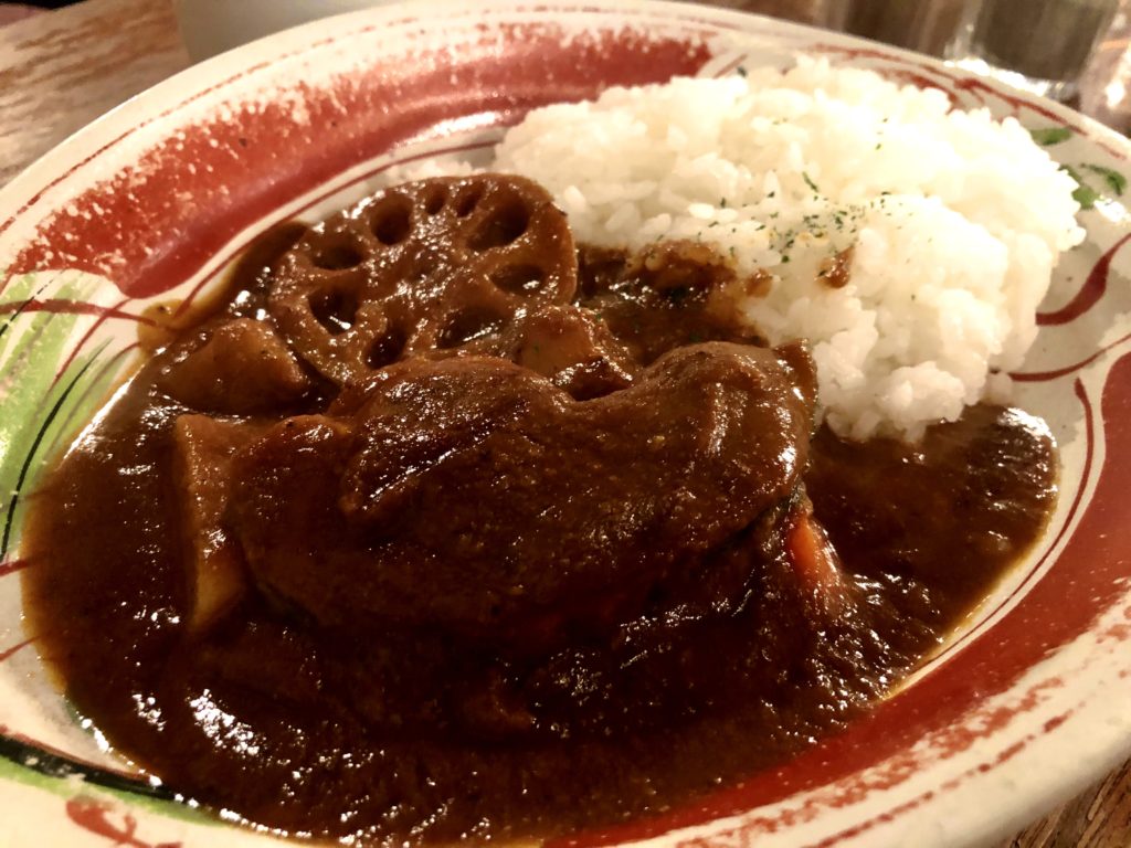 珈琲亭七つ森野菜カレー